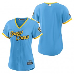 Women's Brewers City Connect Replica Team Jersey