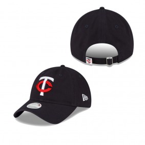 Women's Minnesota Twins Navy 2023 Core Classic 9TWENTY Adjustable Hat