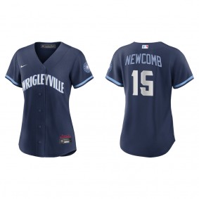 Women's Chicago Cubs Sean Newcomb Navy City Connect Replica Jersey
