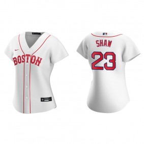 Women's Boston Red Sox Travis Shaw Red Sox 2021 Patriots' Day Replica Jersey