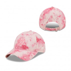 Women's Washington Nationals New Era Pink 2022 Mother's Day 9TWENTY Adjustable Hat