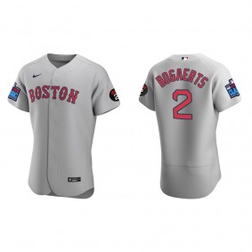 Xander Bogaerts Boston Red Sox Gray 2022 Little League Classic Authentic Jersey