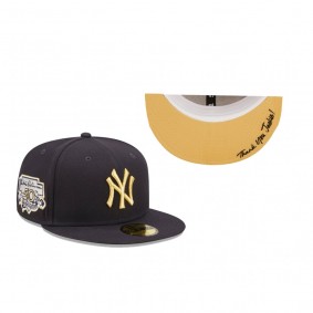 New York Yankees Navy Thank You Jackie 2.0 59FIFTY Fitted Hat