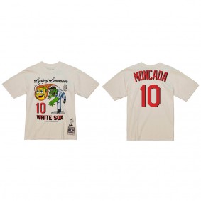 Yoan Moncada Chicago White Sox Lyrical Lemonade x M&N Cream T-Shirt