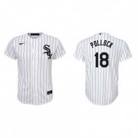 Youth Chicago White Sox A.J. Pollock White Replica Home Jersey