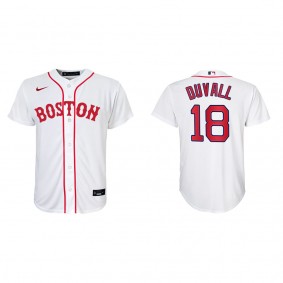 Youth Adam Duvall Boston Red Sox Red Sox Patriots' Day Replica Jersey