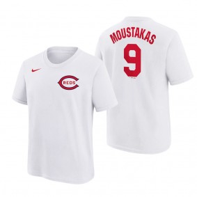 Youth Cincinnati Reds Mike Moustakas 2022 Field of Dreams T-Shirt