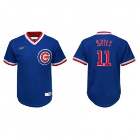 Youth Chicago Cubs Drew Smyly Royal Cooperstown Collection Jersey