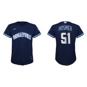 Youth Eric Hosmer Chicago Cubs Navy City Connect Replica Jersey