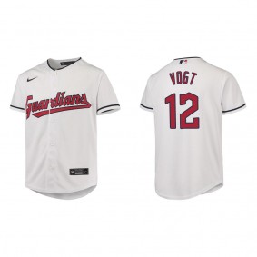 Youth Cleveland Guardians Stephen Vogt White Replica Jersey