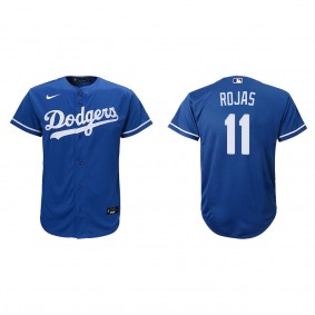 Youth Miguel Rojas Los Angeles Dodgers Royal Replica Alternate Jersey