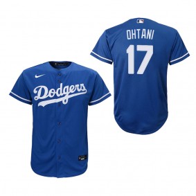 Youth Los Angeles Dodgers Shohei Ohtani Royal Replica Alternate Jersey
