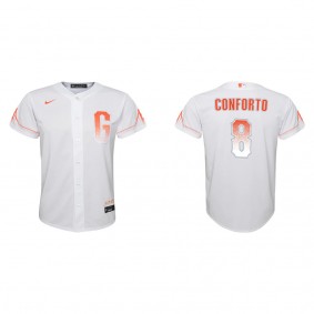 Youth Michael Conforto San Francisco Giants White City Connect Replica Jersey
