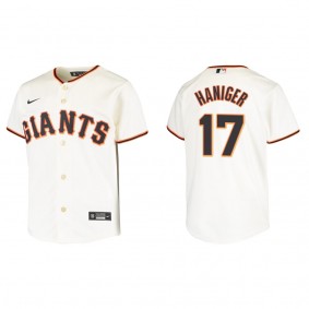 Youth San Francisco Giants Mitch Haniger Cream Replica Home Jersey