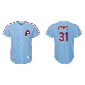 Youth Craig Kimbrel Philadelphia Phillies Light Blue Cooperstown Collection Jersey