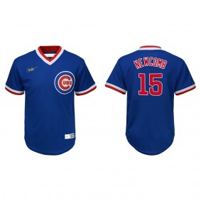 Youth Chicago Cubs Sean Newcomb Royal Cooperstown Collection Jersey