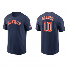 Yuli Gurriel Houston Astros Navy 2022 World Series Champions T-Shirt