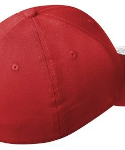 New Era 39THIRTY Flex Structured Stretch Hat Blank Cap - Black, White, Navy, Red