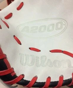 2022 Wilson A2000 Custom White 1786SS SuperSkin Infield Glove 11.5