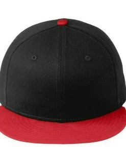 New Era 9FIFTY Flat Brim Snapback Hat Cap -Blank - White, Black, Royal, Navy 950