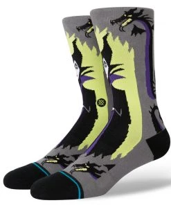 Stance, Disney Stance X Maleficent Sleeping Beauty Socks Large Men's 9-13 Disney Villains