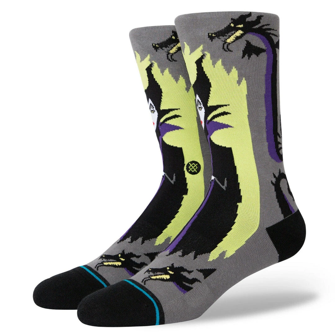 Stance, Disney Stance X Maleficent Sleeping Beauty Socks Large Men's 9-13 Disney Villains 1 Stance, Disney Stance X Maleficent Sleeping Beauty Socks Large Men's 9-13 Disney Villains