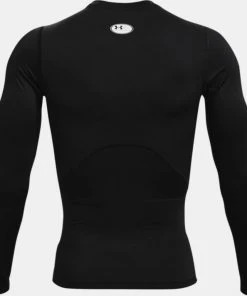 Under Armour Men's UA Compression Long Sleeve HeatGear T-Shirt Sonic Workout Tee