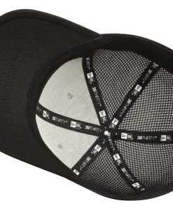 New Era 39THIRTY Mesh Back Flex Stretch Hat Blank Cap - Black, White, Navy, Red