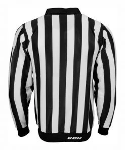 CCM M-150 Replica Referee Jersey 1/2 Zip Longsleeve Ref Pullover Official Shirt