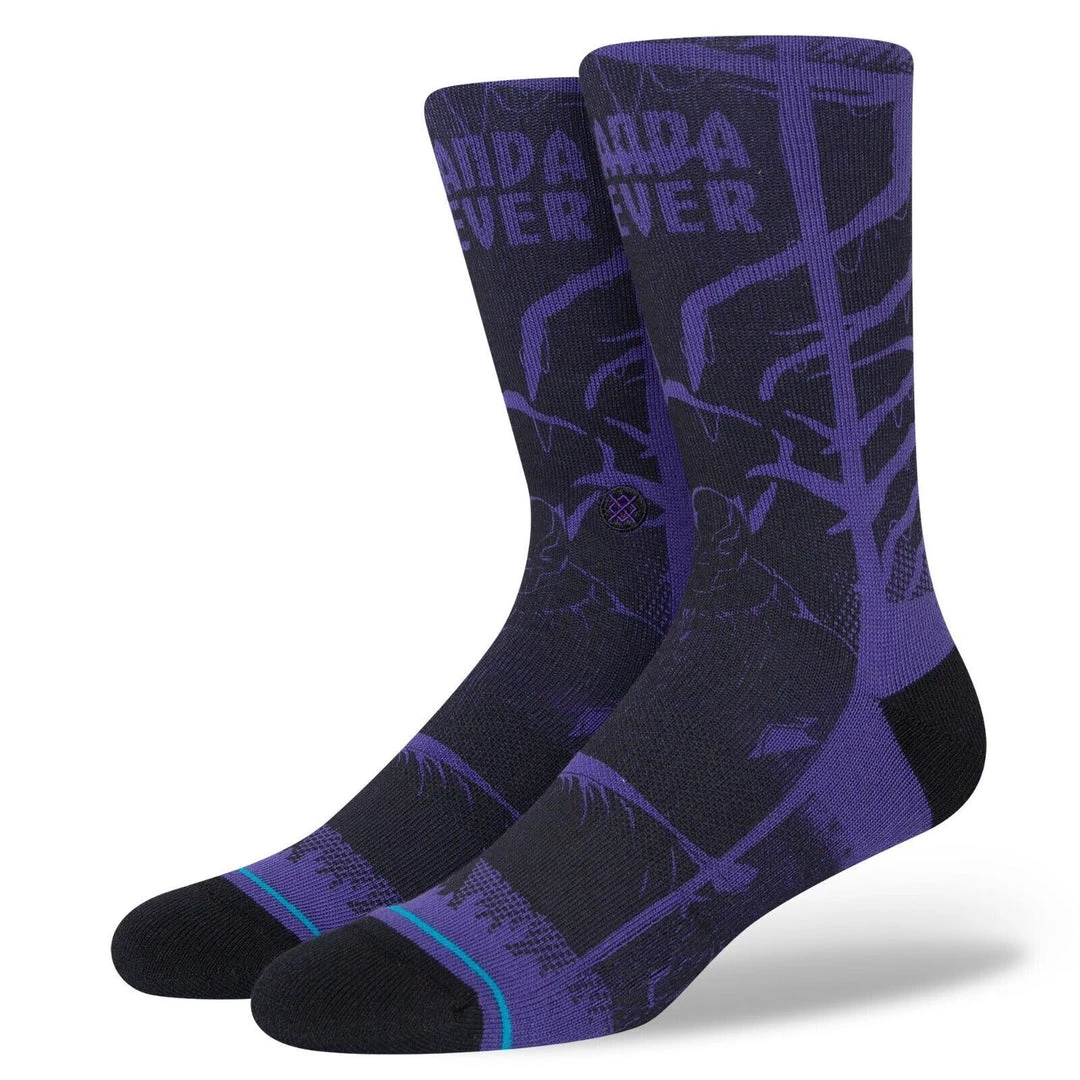 Stance X Marvel Black Panther 2: Wakanda Forever Yibambe Socks Large Men's 9-13 1 Stance X Marvel Black Panther 2: Wakanda Forever Yibambe Socks Large Men's 9-13