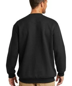 Carhartt Men's Midweight Crewneck Sweatshirt Pullover Long Sleeve Workwear Crew