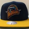 Golden State Warriors Mitchell & Ness Snapback Hat RARE LIMITED Cap Curry Rookie