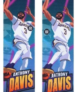 Anthony Davis Los Angeles Lakers LA Stance NBA Fast Break Socks Large Mens 9-13