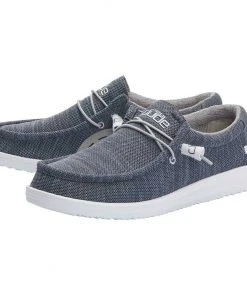 Hey Dude Wally Free Storm Men's Shoe Comfortable Lightweight Slip On Casual Shoe Hey Dude Shoes