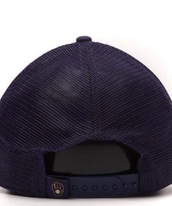 2022 Milwaukee Brewers New Era MLB 9FORTY Adjustable Snapback Hat Cap Mesh 940