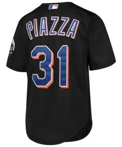 Mike Piazza New York Mets Mitchell & Ness MLB Authentic Batting Practic Jersey