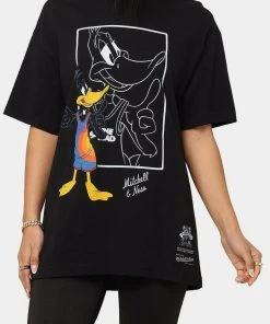 Mitchell & Ness X Space Jam 2 A New Legacy Daffy Duck Tie-Dye NBA T-Shirt