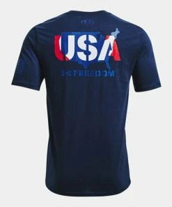 Under Armour Mens UA Freedom USA States Logo Short Sleeve Graphic T-Shirt SS Tee 17 Under Armour Mens UA Freedom USA States Logo Short Sleeve Graphic T-Shirt SS Tee