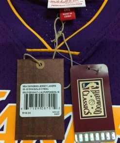 Shaquille O'Neal Los Angeles Lakers LA Mitchell & Ness NBA Authentic Jersey Shaq 21 Shaquille O'Neal Los Angeles Lakers LA Mitchell & Ness NBA Authentic Jersey Shaq