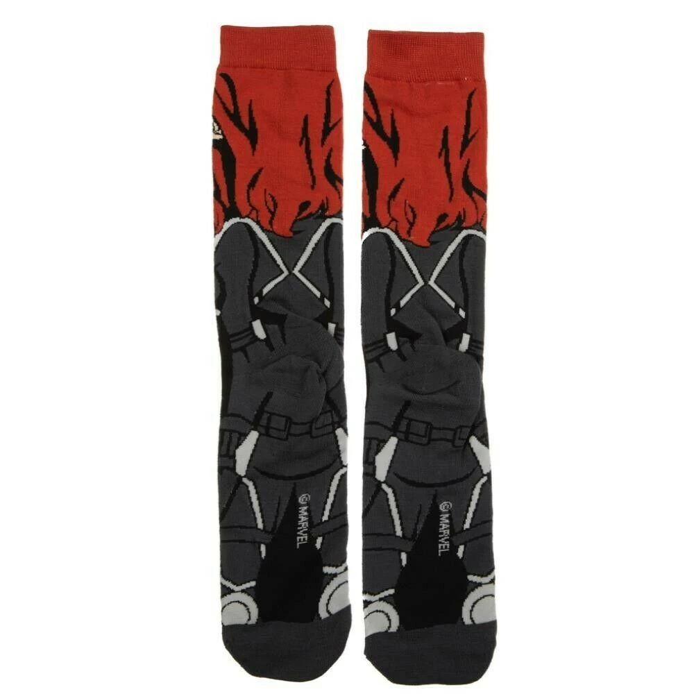 Black Widow Bioworld Marvel Comics Socks Mens 8-12 Natasha Romanova Avengers 3 Black Widow Bioworld Marvel Comics Socks Mens 8-12 Natasha Romanova Avengers