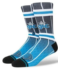 Orlando Magic Stance NBA HWC Fader Hardwood Classics Crew Socks Large Mens 9-13