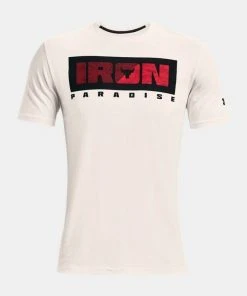 Under Armour Men's UA Project Rock Iron Paradise T-Shirt Dwayne