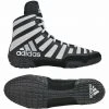 Adidas AdiZero Varner 2 Men's Black/Silver Wrestling Shoes
