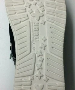 Hey Dude Wendy Canvas Sparkling Black Women's Lightweight Casual Shoes Slip On