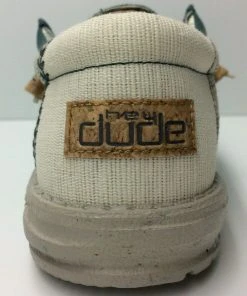 Hey Dude Wally Linen Natural Teal Casual Lightweight Slip On Men's Shoes Comfort 9 Hey Dude Wally Linen Natural Teal Casual Lightweight Slip On Men's Shoes Comfort