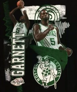 Kevin Garnett Boston Celtics Hall Of Fame HOF Mitchell & Ness NBA T-Shirt 9 Kevin Garnett Boston Celtics Hall Of Fame HOF Mitchell & Ness NBA T-Shirt