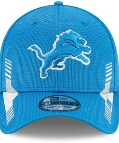 2021 Detroit Lions New Era 39THIRTY NFL Home Sideline On Field Stretch Hat Cap