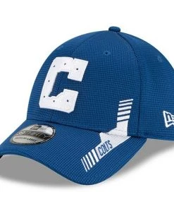 2021 Indianapolis Colts New Era 39THIRTY NFL Home Sideline On Field Flex Hat Cap