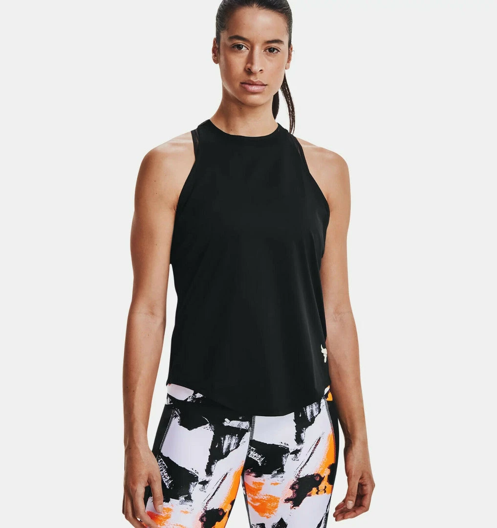 Under Armour Womens UA Project Rock Brahma Bull Tank Top Dwayne "Rock" Johnson 2 Under Armour Womens UA Project Rock Brahma Bull Tank Top Dwayne "Rock" Johnson
