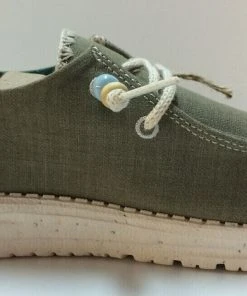 Hey Dude Wendy Natural Rosemary Women's Lightweight Comfortable Shoes Slip On